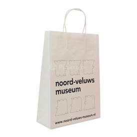 Papieren tas 80 g/m² - A4+ - diverse kleuren - papieren koord