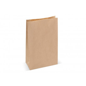 Papieren zak 70g/m² 29x18x9cm-Bruin