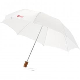 20'' 2-section paraplu-Wit-zonder opdruk