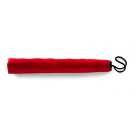 Paraplu in hoes en polskoord-Rood-Zonder opdruk
