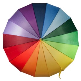Paraplu regenboog - 128 Ø cm - handopening