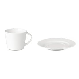 Cappuccino kop en schotel 160ml - keramiek