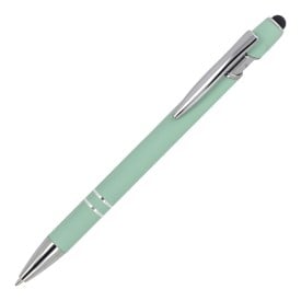 Paris stylus balpen - metaal - blauwe inkt - soft touch afwerking-Mint