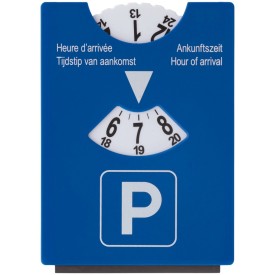 IJskrabber en parkeerschijf - kunststof - 2 in 1