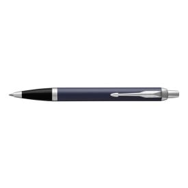 Parker IM balpen - metaal - blauwe inkt - geschenkverpakking-Blauw