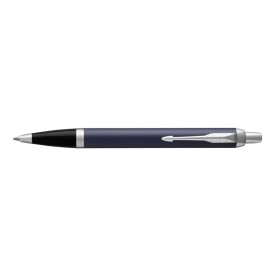 Parker IM balpen - metaal - blauwe inkt - geschenkverpakking