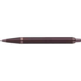 Parker IM Monochrome balpen - metaal - blauwe inkt - kilkmechanisme - geschenkverpakking