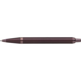 Parker IM Monochrome balpen - metaal - blauwe inkt - kilkmechanisme - geschenkverpakking