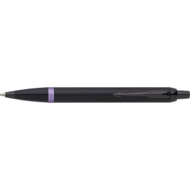 Parker IM Vibrant Rings PVD balpen-Zwart/paars