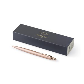 Parker Jotter XL balpen - chroom - blauwe inkt - geschenkverpakking