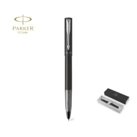 Parker Roller Vector XL balpen - RVS - zwarte inkt - geschenkverpakking