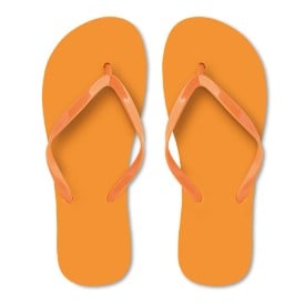 PE slippers L-Oranje