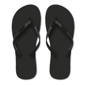 PE slippers L-Zwart