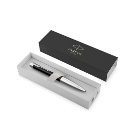 Parker Urban twist balpen - metaal - blauwe inkt - draai mechanisme - geschenkverpakking