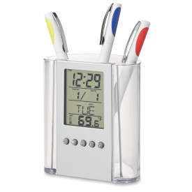 Pennenhouder met kalender-Transparant