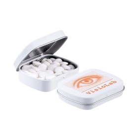 Mini scharnierblikje-Mat wit
