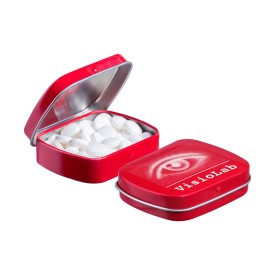 Mini scharnierblikje-Rood