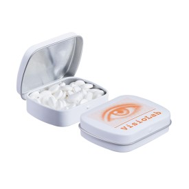 Mini scharnierblikje-Wit