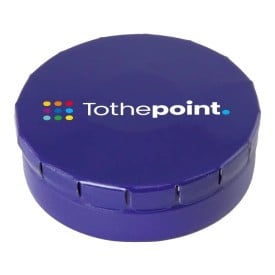 Pepermunt Ø 35 mm - 5 gram - minimuntjes - clic clac