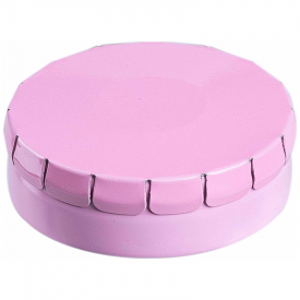 Pepermunt super mini clic clac blikje-Roze