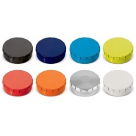 Pepermuntdoos Ø 45 mm - 12 gram - clic clac