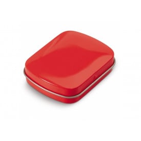 Pepermuntdoos Vierkant-Rood