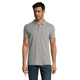 Perfect men pERFECT-heren polo-180g-Grey heather