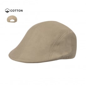 Bruck flat cap - katoen - klittenbandlsluiting
