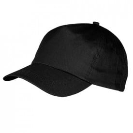 Sportcap - katoen - 5 panelen - klittenbandsluiting