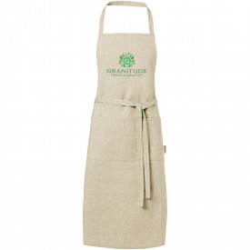 Pheebs 200 g/m² recycled cotton apron-Naturel
