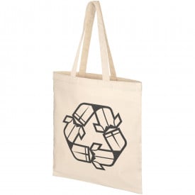 Pheebs draagtas - recycled textiel en polyester - 210g/m² - 38 x 42 cm - lange hengsels