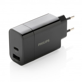 Philips snellader - 30W - kunststof - dual output - geschenkverpakking