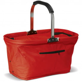 Opvouwbare picknickmand koeltas 25 L - polyester - draaghandvat