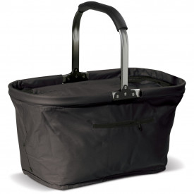 Picknickmand 2 in 1 Koel-Zwart