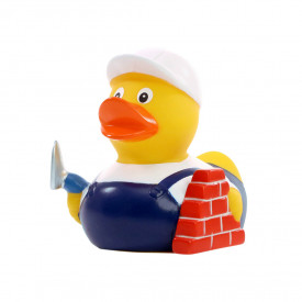 Piepende eend metselaar