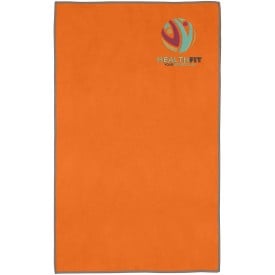 Pieter GRS ultralichte en sneldrogende handdoek 30 x 50 cm-Oranje