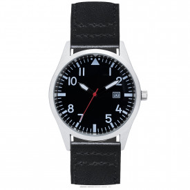 Pilot Horloge Lugano Black-Zwart