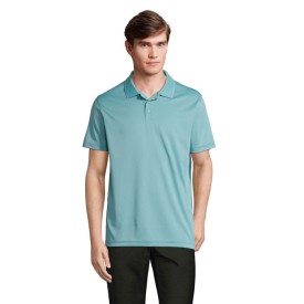 PITCHER UNISEX POLO-Bright pink