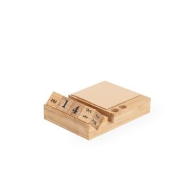 Plakmemohouder Eeuwige Kalender Dex-Naturel