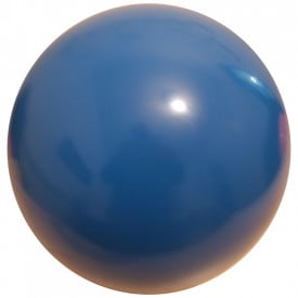 Plastic Bal 22cm-Blauw, #015e89-1 kleur