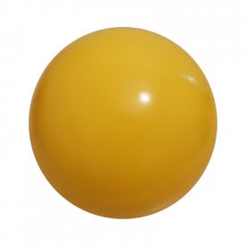 Plastic Bal 16cm-Geel, #fecb00-1 kleur