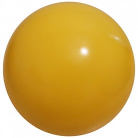 Plastic Bal 22cm-Geel, #fecb00-1 kleur