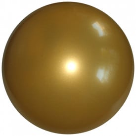 Plastic Bal 22cm-Goud, #ab8b42-1 kleur