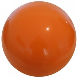 Plastic Bal 22cm-Oranje, #ff6900-1 kleur