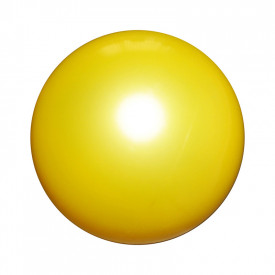 Plastic Bal 16cm-Parelgeel, #ecd923-1 kleur