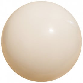 Plastic Bal 22cm-Wit, #ffffff-1 kleur