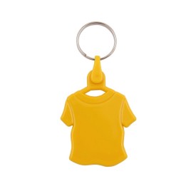 T-shirt sleutelhanger - kunststof - 5.5 cm