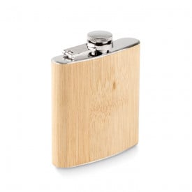 Heupfles 175 ml - RVS - schroefdop