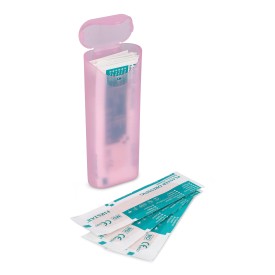 Pleistersdoosje met 10 PE-pleisters (70 × 18 mm)-Roze