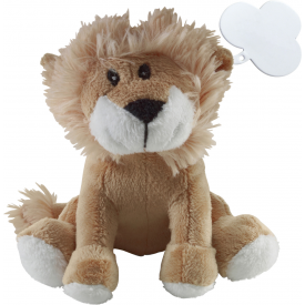 Pluchen knuffel 'leeuw'.-Bruin